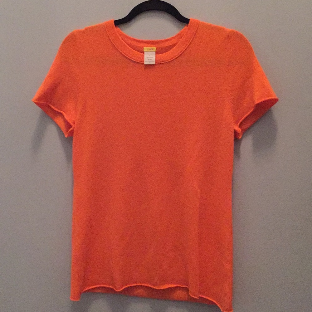 J. Crew cashmere tee